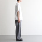 Selvage Denim Two Tuck Pants #BLACK_LIGHT FADE [GU253-40061LB]