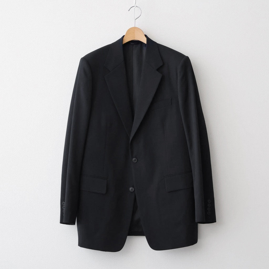 LIGHT WOOL MAX GABARDINE JACKET #TOP BLACK [A26SJ02MG]
