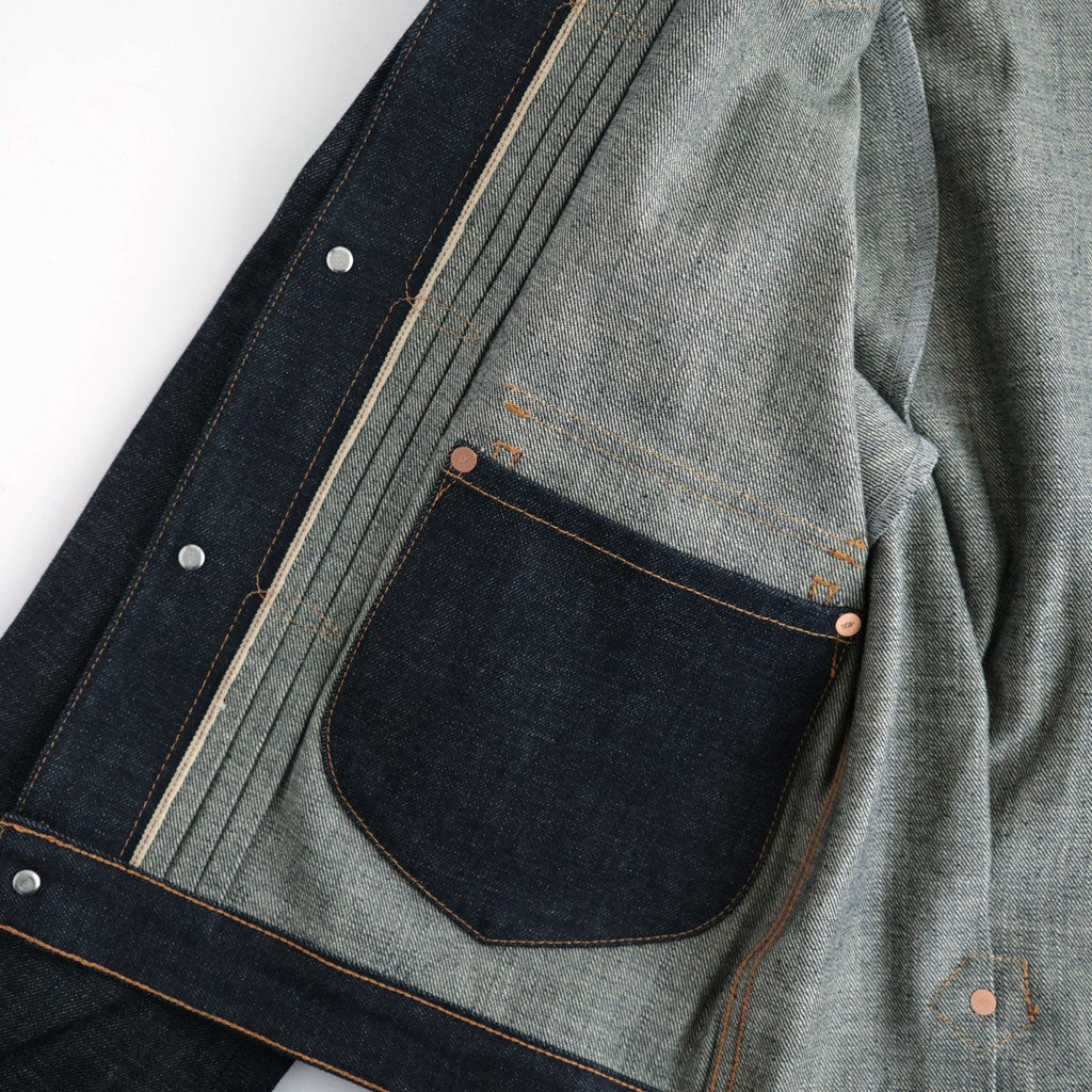 CLASSIC DENIM JACKET #RIGID INDIGO [CLASS001]