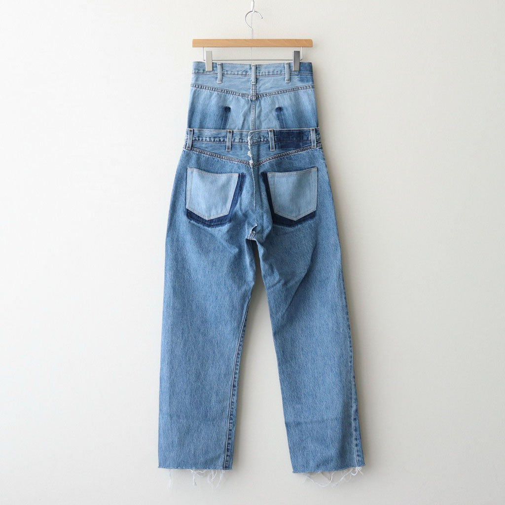 W WAIST DENIM PT #SIZE:2 D [Q25A-T018]