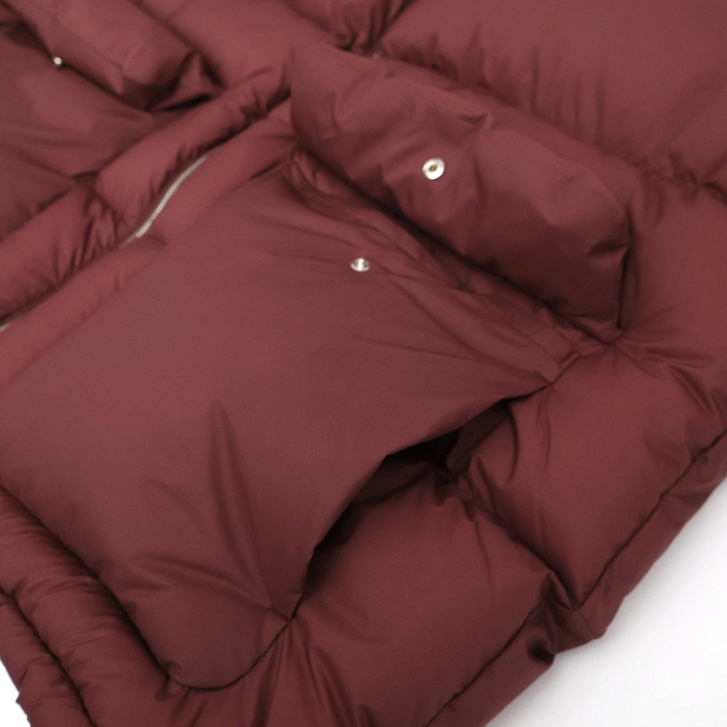 SUPER LIGHT NYLON RIPSTOP DOWN BLOUSON #BURGUNDY [A25AB01NL]