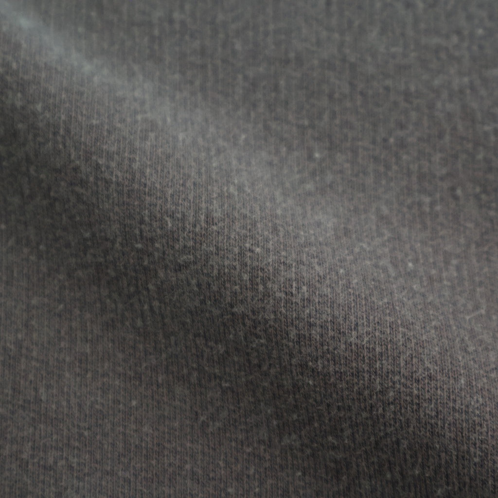 PRODUCT DYED PIMA LIGHT SWEAT ZIP PARKA #INK BLACK [A25AP01MS]