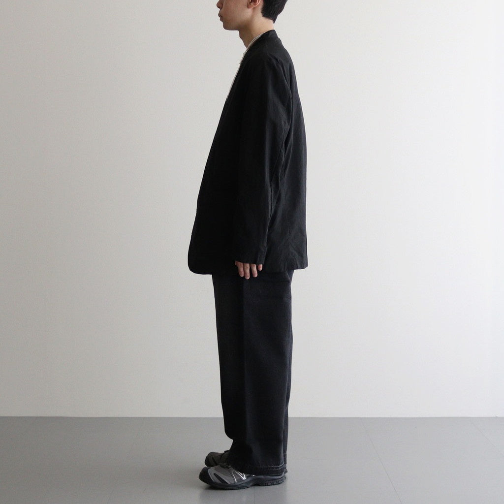 Selvage Denim Belted Pants #BLACK DARK FADE [GU251-40192DB]