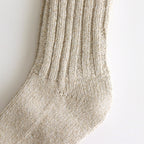 COTTON SILK SOCKS #beige [35901]