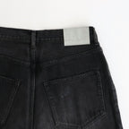 BAGGY DENIM JEANS #BLACK [ST.1237]