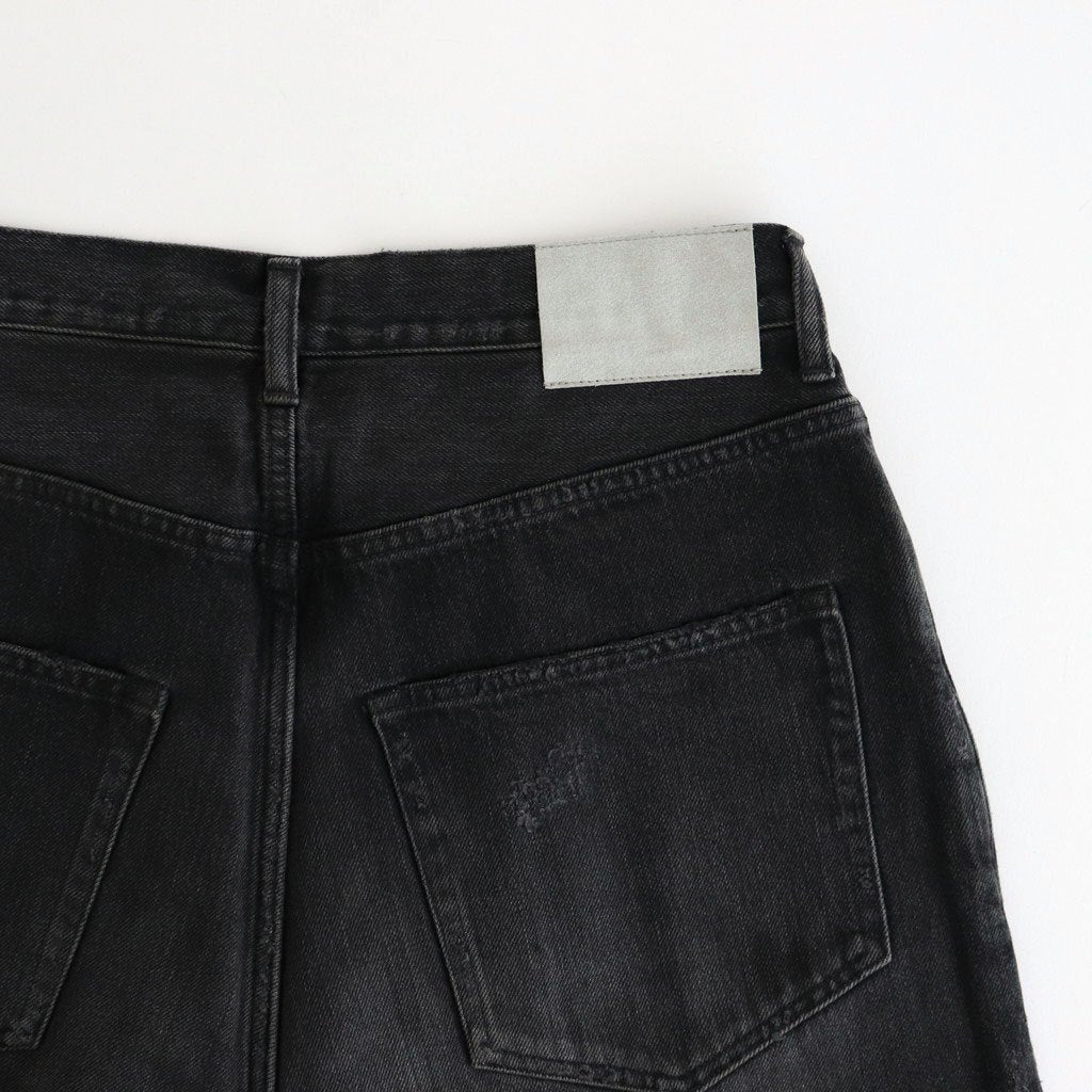 BAGGY DENIM JEANS #BLACK [ST.1237]