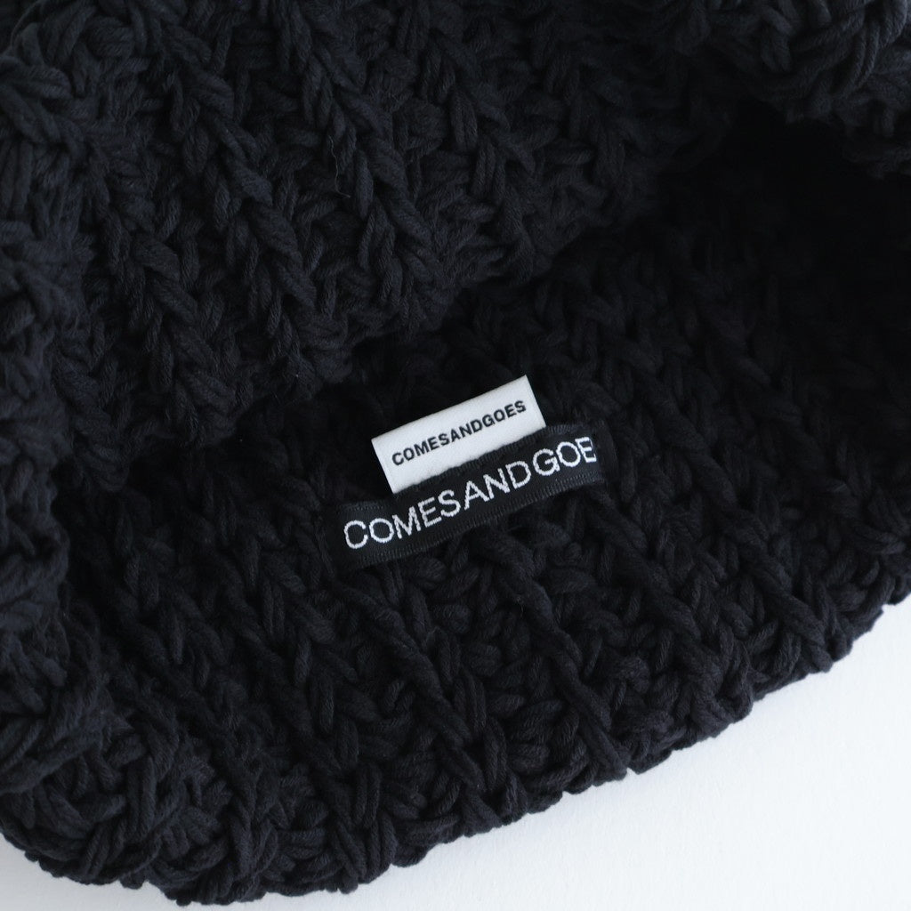 BIG KNIT #BLACK [NO.29318]