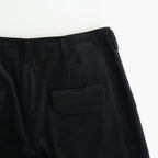 モールスキンシンプル2タックワイドPT #BLACK [D225-P653]