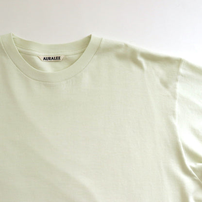 LUSTER PLAITING L/S TEE #IVORY PISTACHIO [A00P01GT]