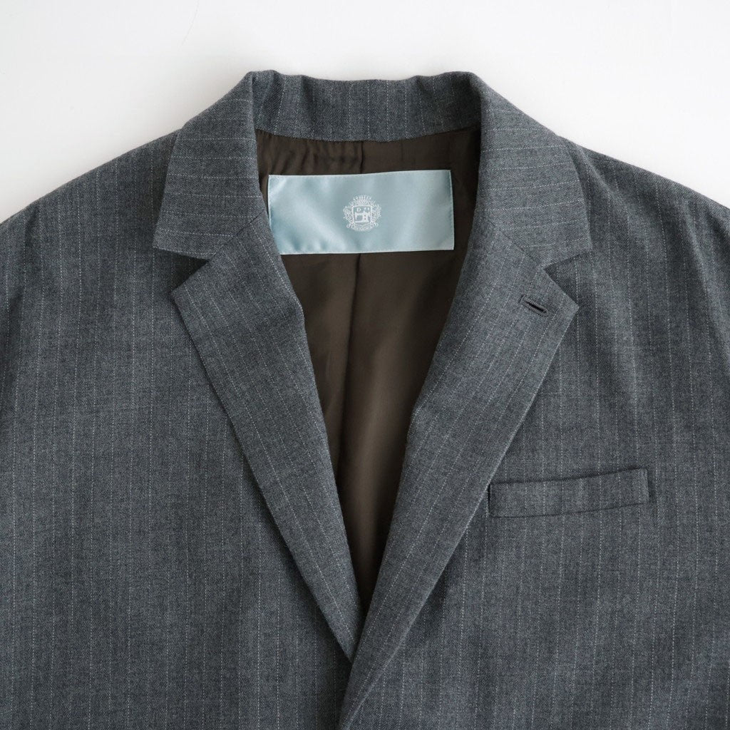 よそいき2WayカラーJK #GRAY STRIPE [D226-J132]