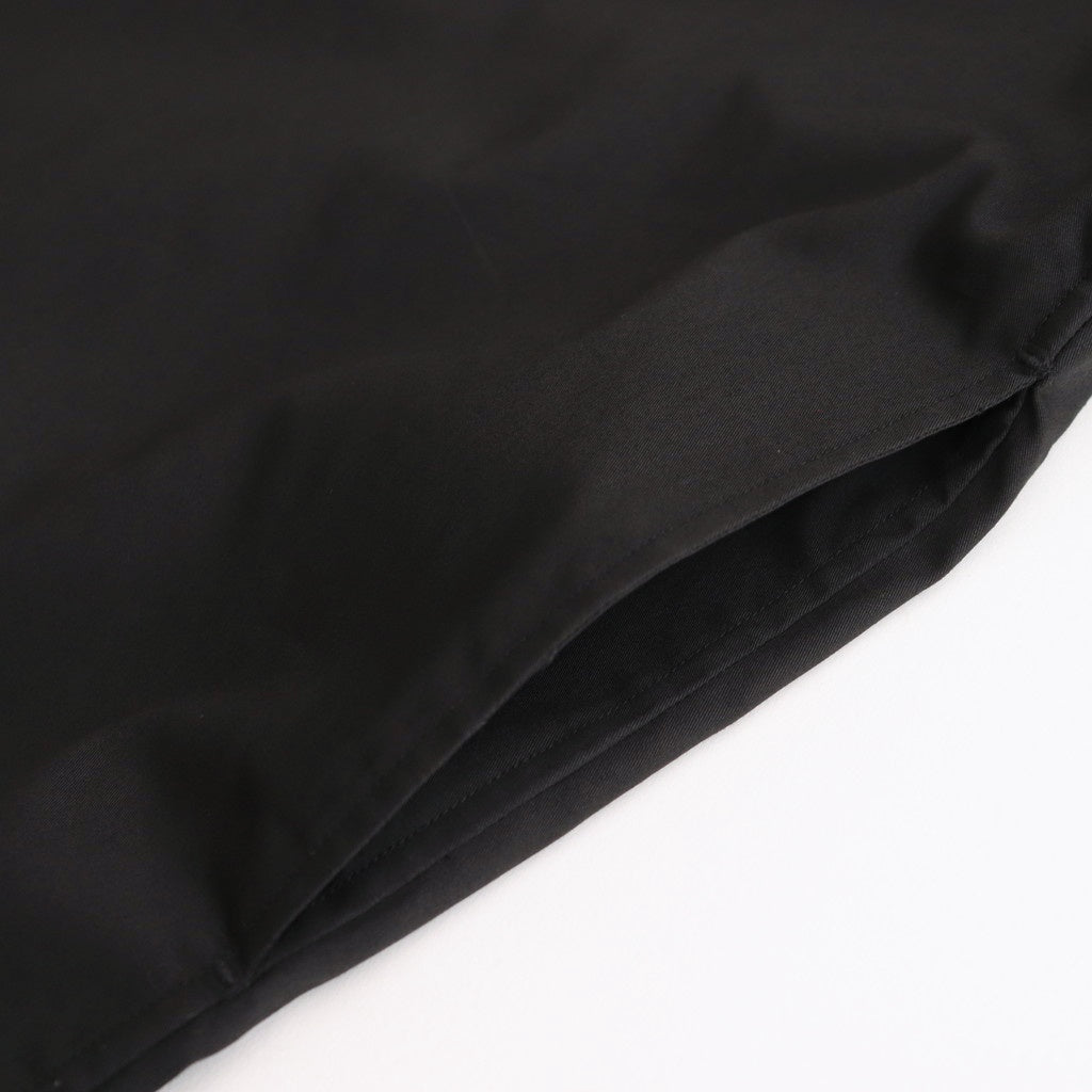 Solotex Twill S/S Oversized Box Shirt #BLACK [GM251-50323B]