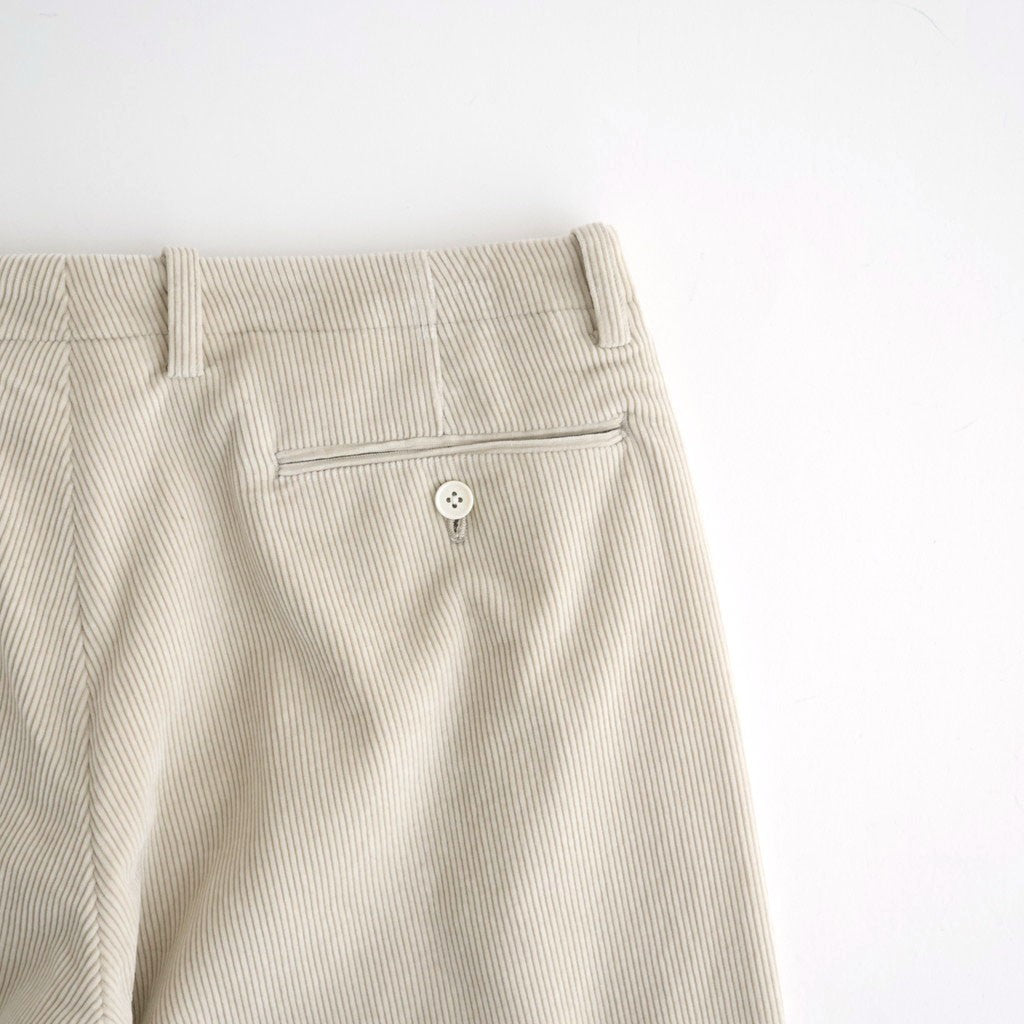 Cotton & Rayon Corduroy Pants #Off-White [OFH011PT11]