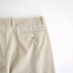Cotton & Rayon Corduroy Pants #Off-White [OFH011PT11]