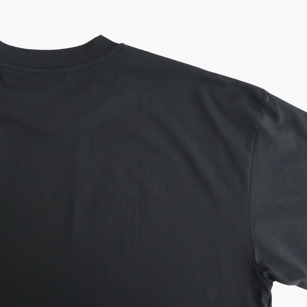 SUVIN 60/2 OVERSIZED T-SHIRT #BLACK [KKAGLM0015]