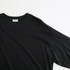46G Suvin Cotton YOKE T-shirt #BLACK [YK26SS01226CS]