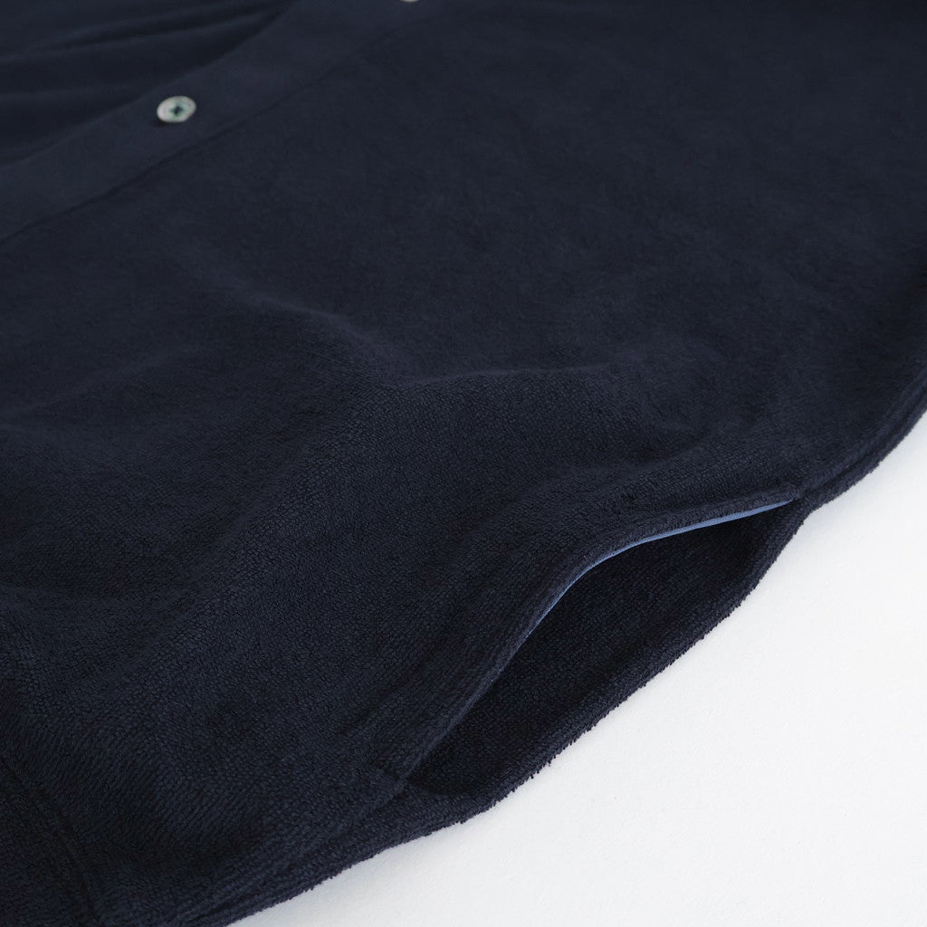 UTILITY PILE CARDIGAN SET-UP #NAVY [FSR253-60211]