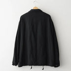 ウールサージ 製品縮絨ジャケット #BLACK [HR-J105-051]