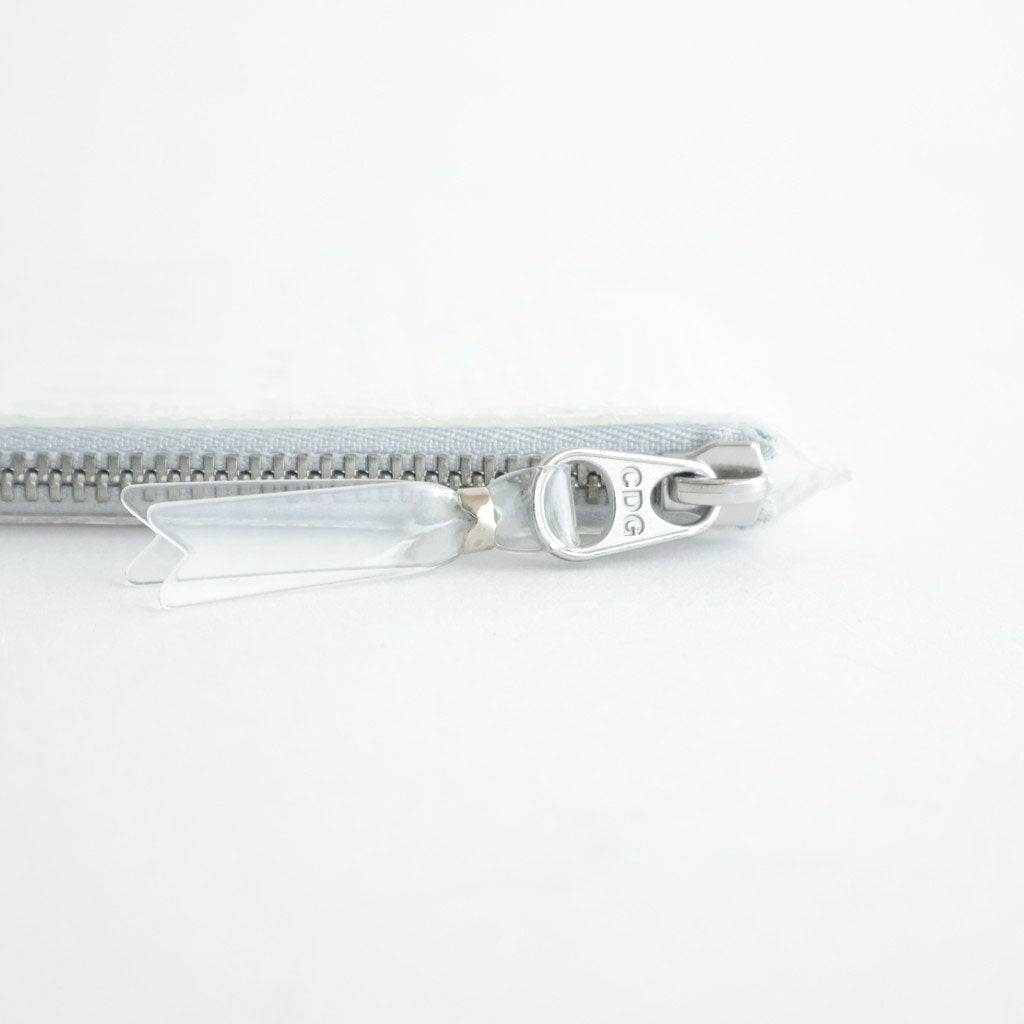 ZIP POUCH - TRANSPARENT SNAKE #CLEAR [8Z-T810-051]