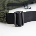 エステルグリッドチェック ショルダーバッグ #KHAKI [HQ-K202-051]