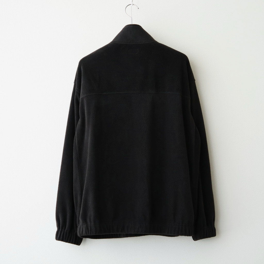 Tourist Fine Fleece Half Zip-up #BLACK [AOFWTS003]