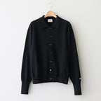 Scape Knit Polo Cardigan #Black [AODFKN305]
