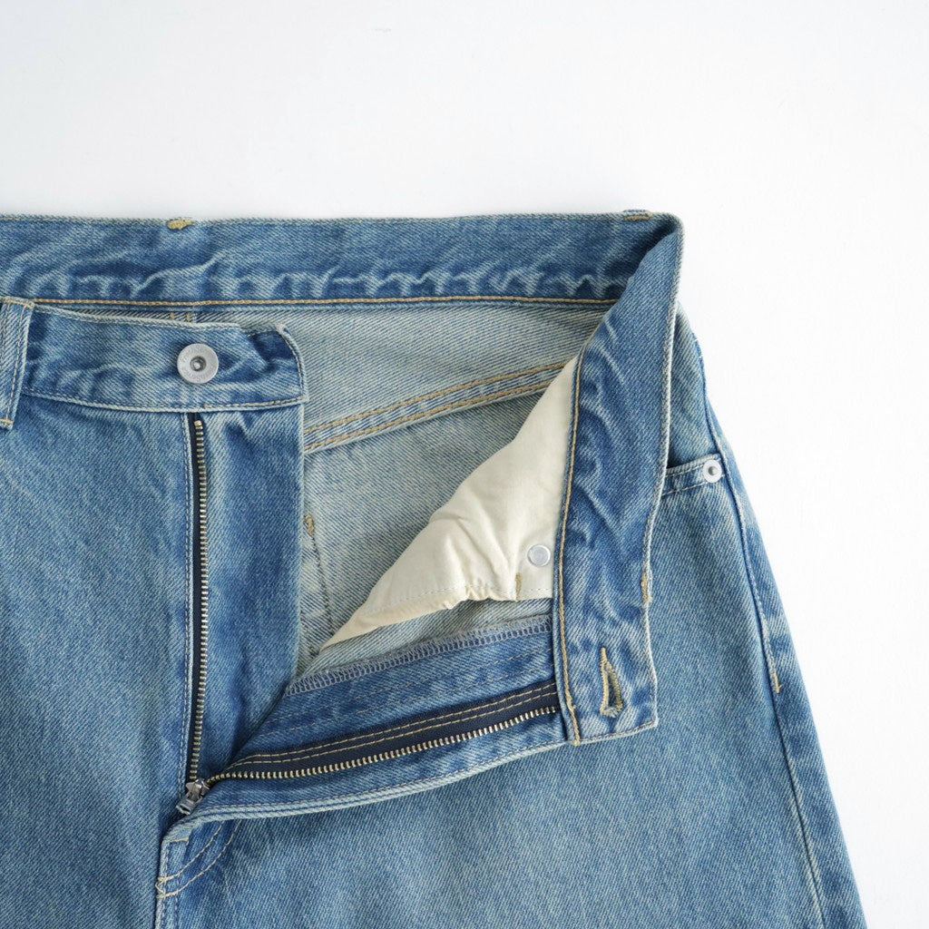 CORPORATE DENIM FIVE POCKET PANTS #LIGHT WASH [FSC263-40156FB]