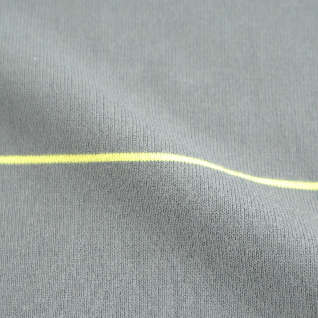 PIN BORDER S/S TEE #GRAY×YELLOW [FSC261-70262]