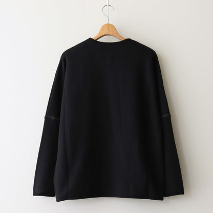 Random back pile dolman long sleeve T-shirt #BLACK [D224-T1005]