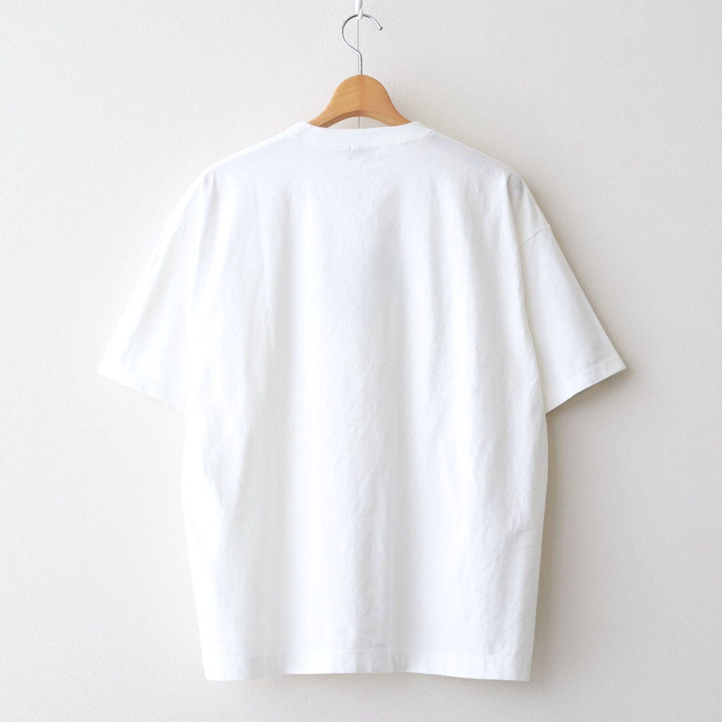 Abstract Embroited T-shirt #WHITE [YK26SS01230CS]