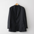 BLUEFACED WOOL JACKET #CHARCOAL NAVY STRIPE [A26SJ03BA]