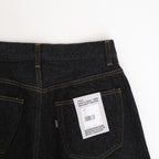 DENIM PANTS - WIDE STRAIGHT #black [11-13B]