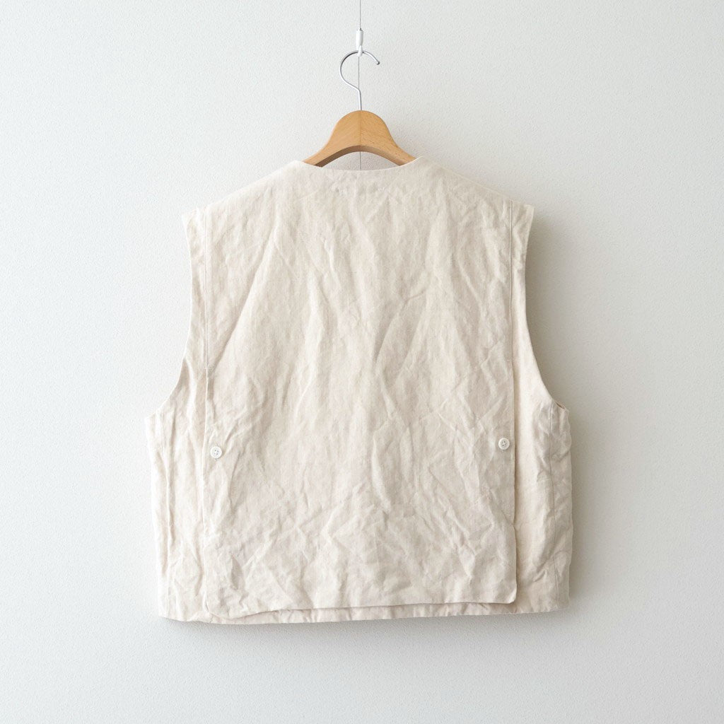 Fisher Vest #NATURAL [43061501]