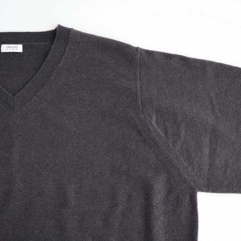 L/S V Neck #PURPLE [2603-009]
