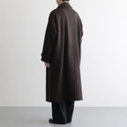 Melton Big Balmaccan Coat #BROWN [YK25FW01033C]