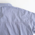CORPORATE UNIFORM S/S SHIRT #BLUE STRIPE [FSC261-50103B]