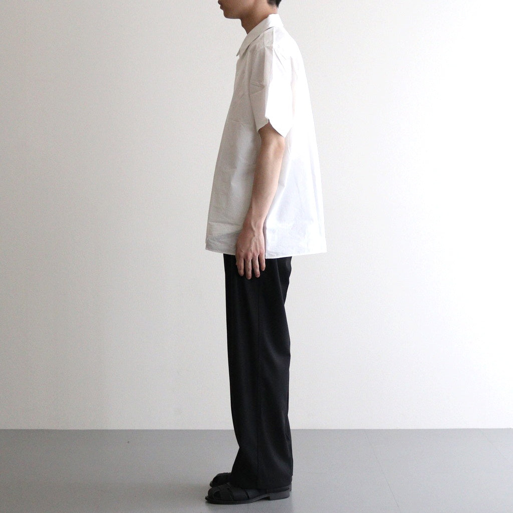 COMFORT SHIRT EXTRA WIDE S/S #white [15129]