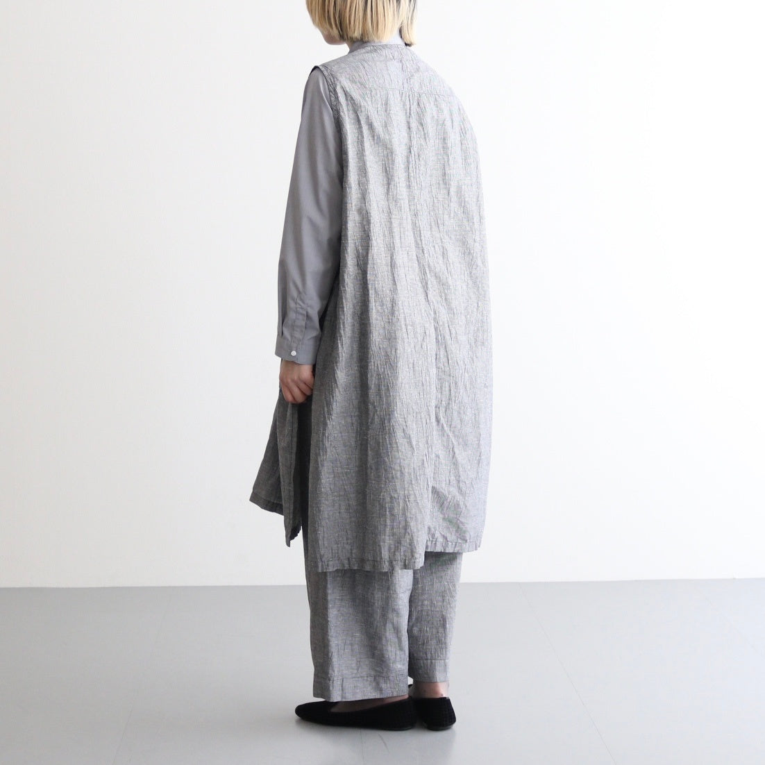 女性モデル(マツオ):156cm　着用サイズ:XS