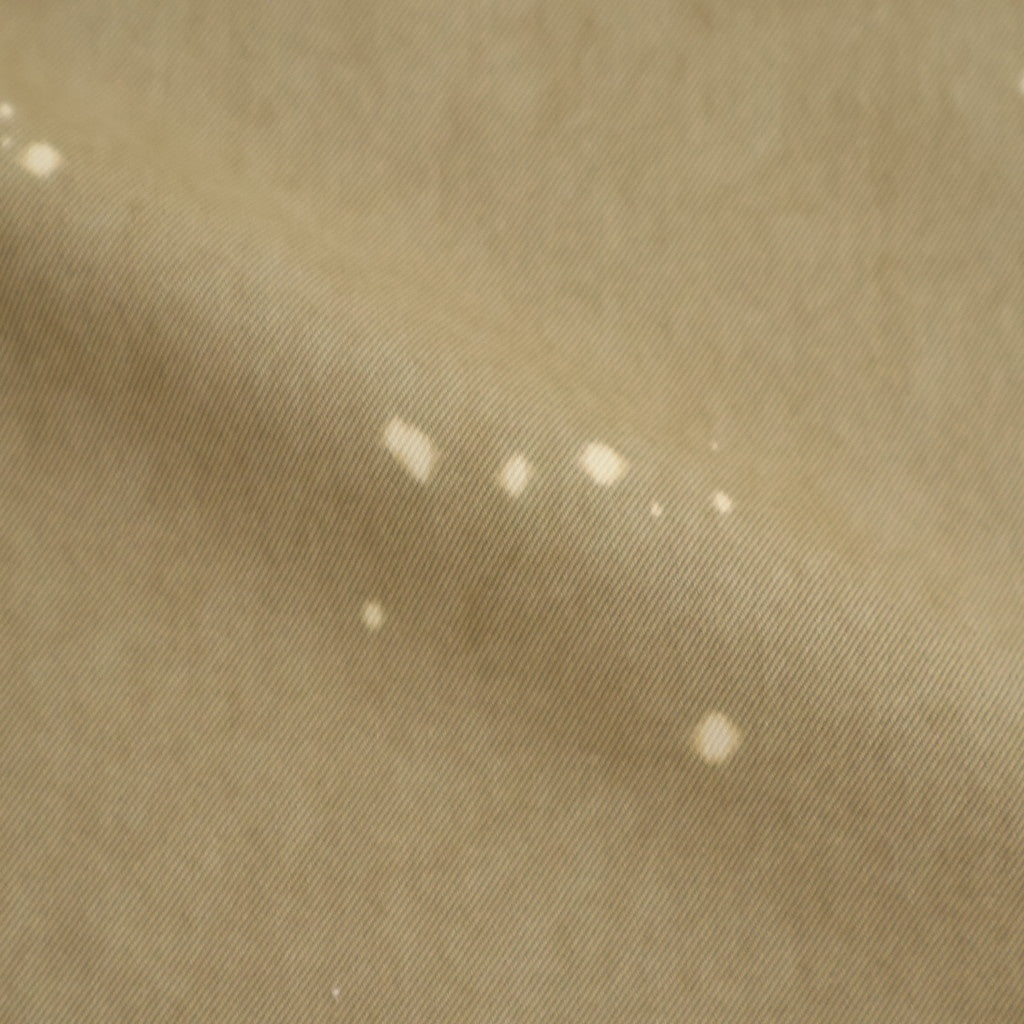 GARMENT-DYED FINX LIGHT CHINO ONE-TUCK WIDE PANTS #BEIGE [A26SP02LF]