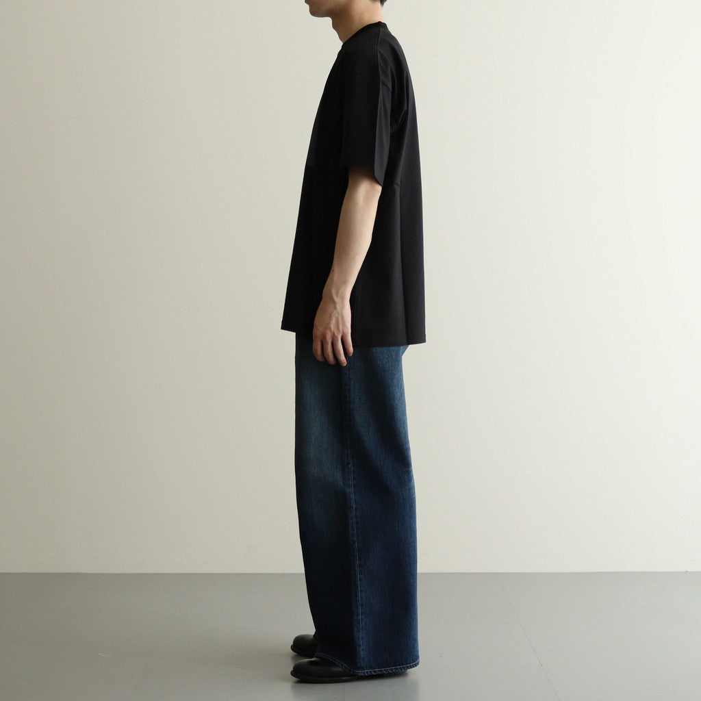 PRINT TEE (MERCERISED COTTON) - MULTIPLICATION - #BLACK [ST.877]