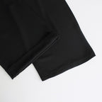 Satin Easy Wide Pants #BLACK [GL241-40226B]