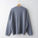 Crepe Knit Shirt #GRAY [2601-006]