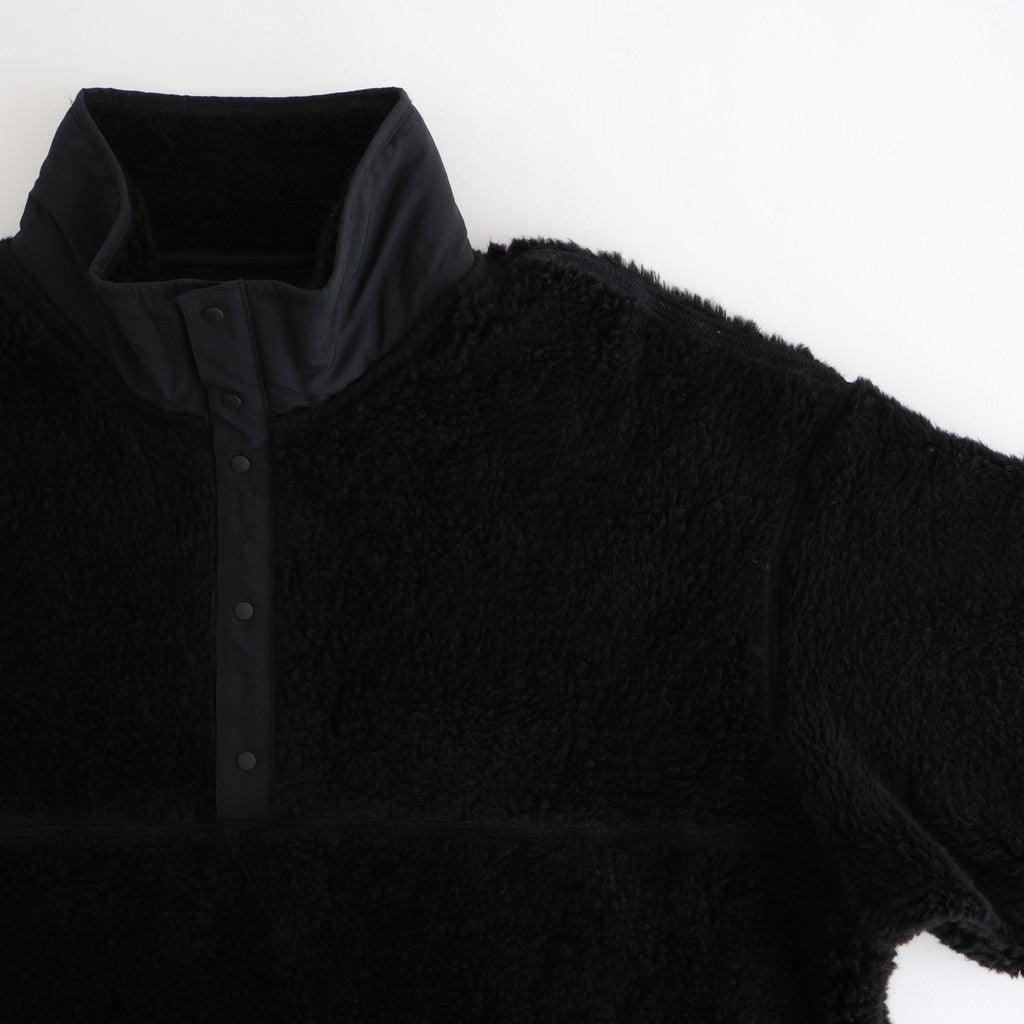 Wool Boa Pullover #BLACK [GU253-30475]