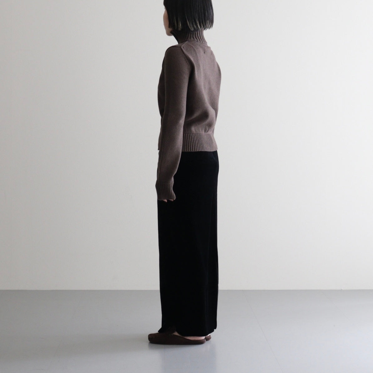 Compact Zip Knit #CHO [12520508]