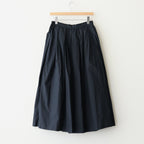 tuck skirt #d.navy [95635]