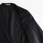 LIGHT WOOL MAX GABARDINE JACKET #TOP BLACK [A25AJ01MG]