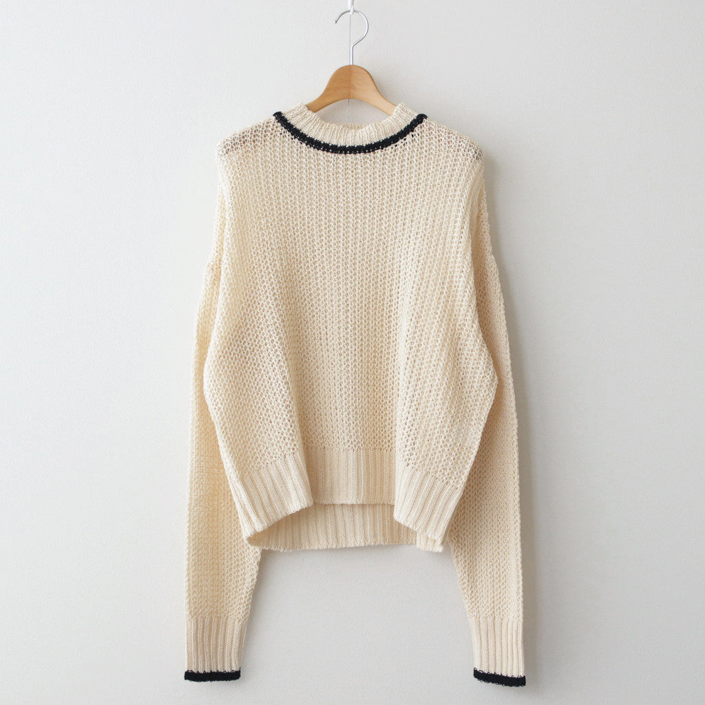 FILL SWEATER #IVORY [NG24S-06SW01C]