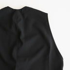 NBGZOO - オクタグラムポリエステル・艶消平織 オーバーオール #95 Black [SN_NC0809OO]