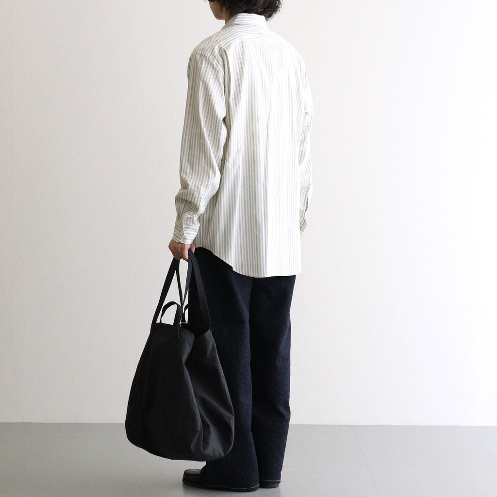 SHRINK WRAP TOTE BAG #BLACK [K042S]