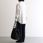 SHRINK WRAP TOTE BAG #BLACK [K042S]