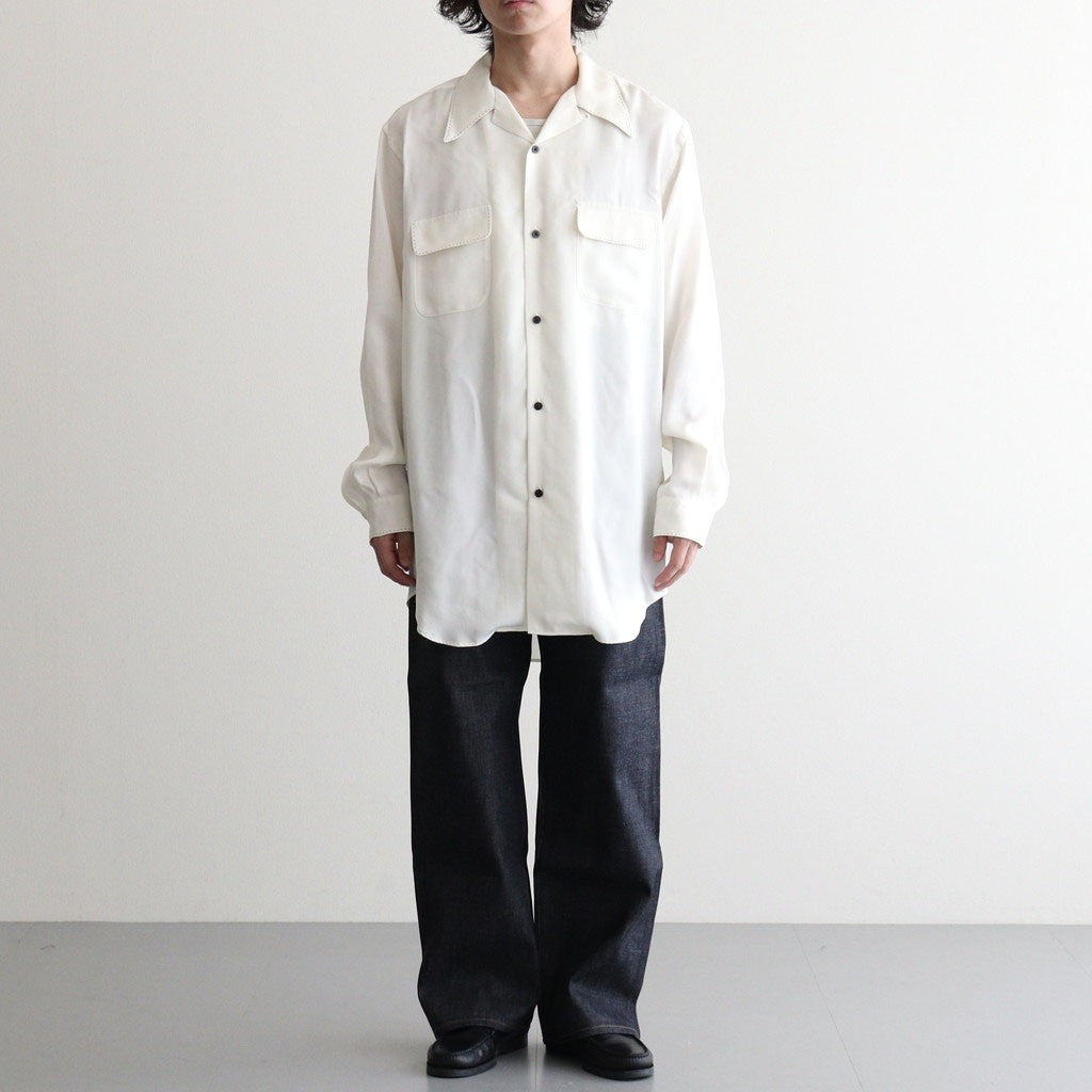 TOP STITCH SHIRT #ECRU [26330507]